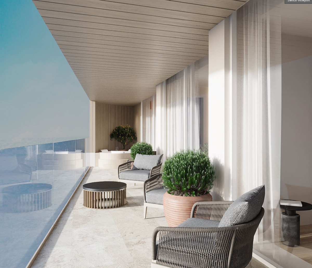 Люкс с видом на море - 1