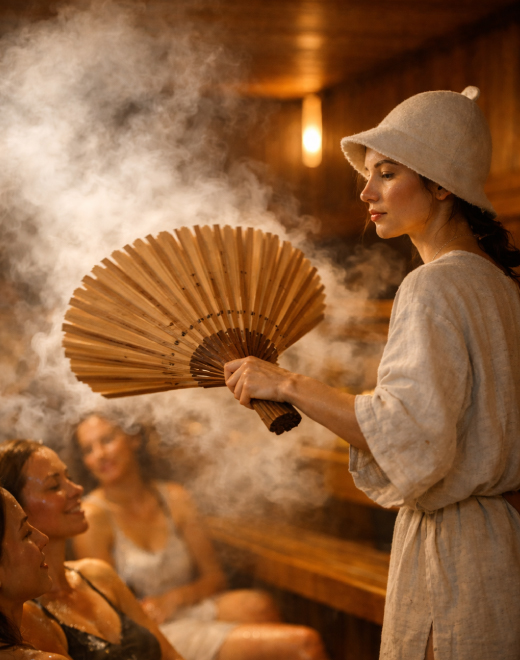 Среда в Residence Spa: парение веером