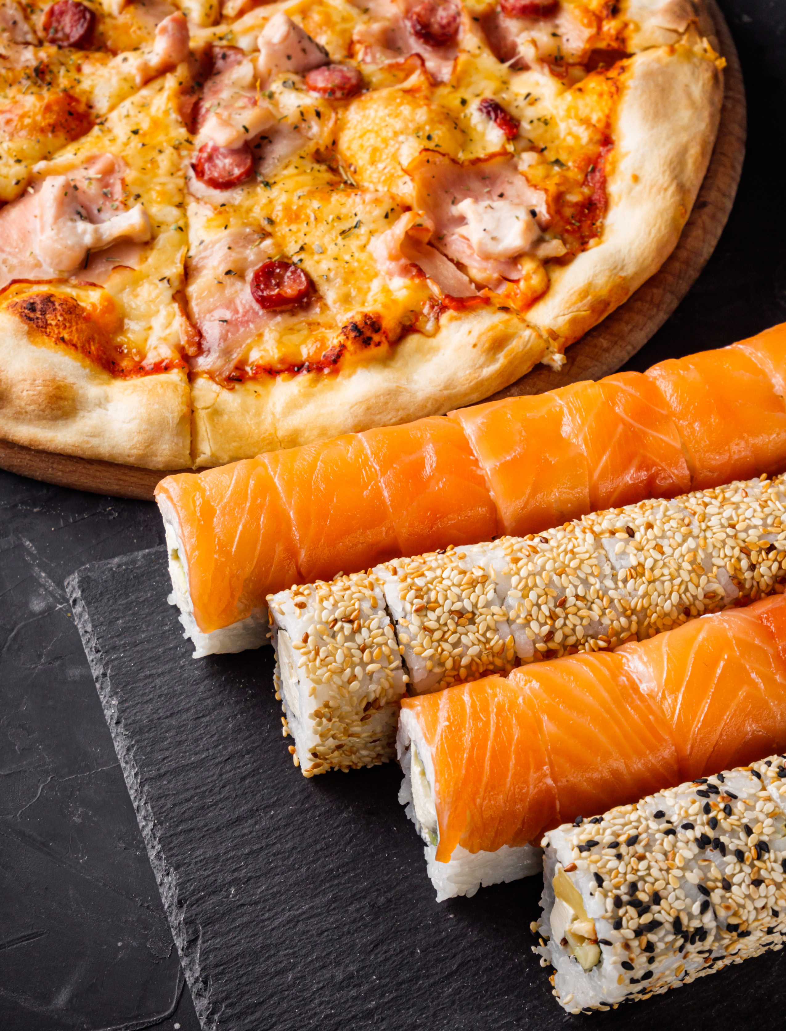 Новинки в Лобби Баре: Пицца и роллы